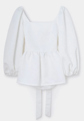 Blusa Lagaam Cecile wht